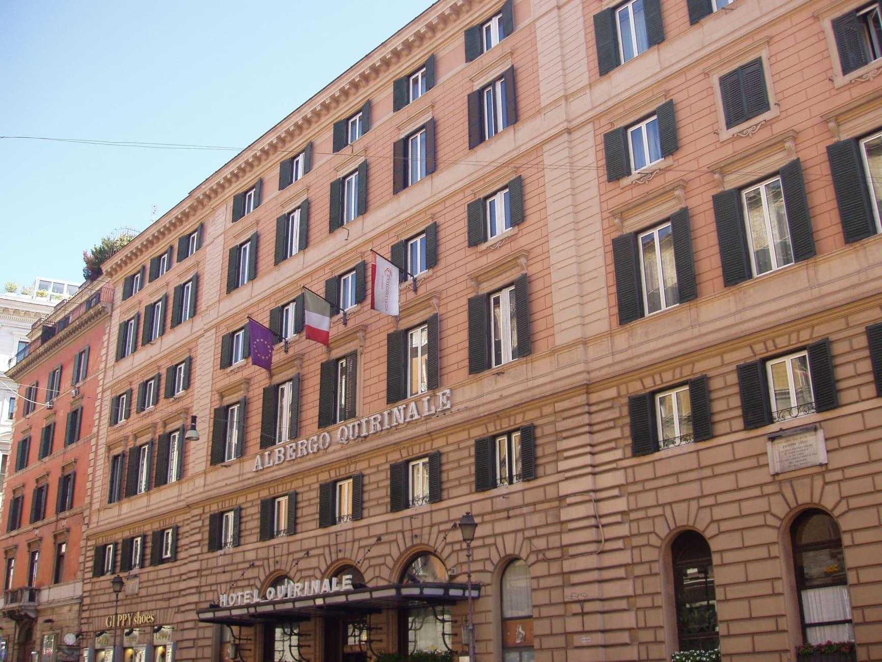 Hotel Quirinale Rome Exterior photo