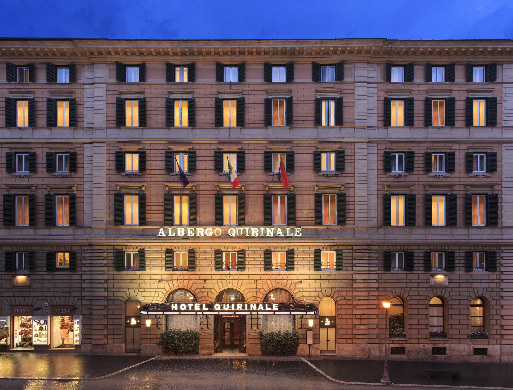 Hotel Quirinale Rome Exterior photo